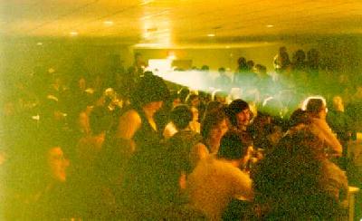 Crowd Scene from the first gig